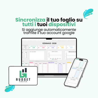 Il Tuo Budget - Pianificatore di Budget Personale e Familiare