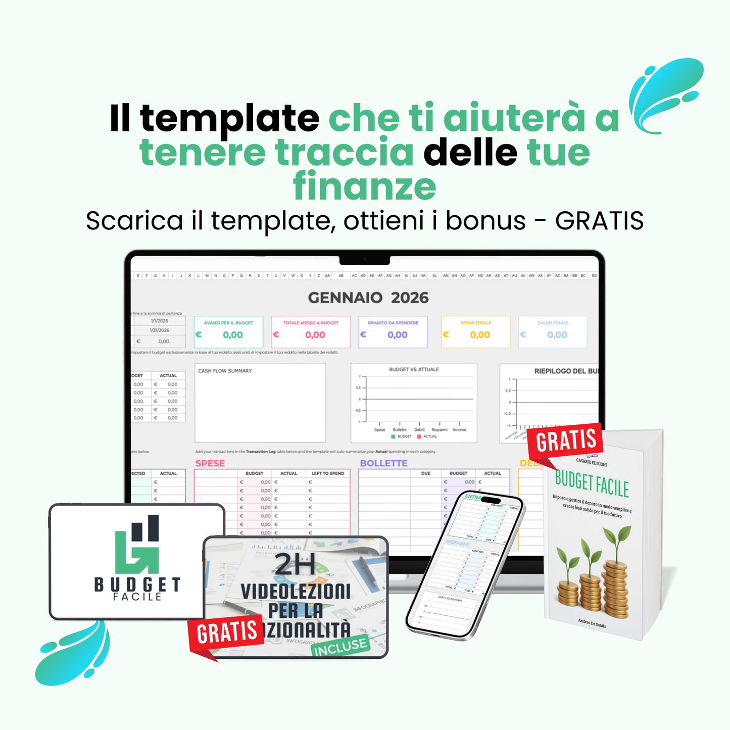 Il Tuo Budget - Pianificatore di Budget Personale e Familiare